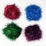 Jumbo glitter pompom for decoration