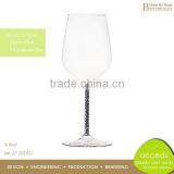 Hand Blown Hot Selling Beautiful Wedding Wine Glass thumbnail-2