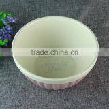 Bulk Stock Cheap Pink&Blue Deep Ceramic Baking Pan Bakeware Wholesale thumbnail-1