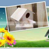 Rural Bird's Nest Bird Houses Wooden Samll House thumbnail-1