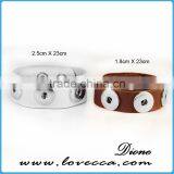 Wholesale Brass Snap Button Jewelry Fashion Button Bracelet thumbnail-4