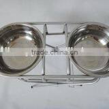 RH-3738 Stainless Steel Three Stage Adjustable Pet Feeder thumbnail-4