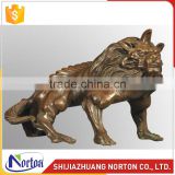 Norton factory customized bronze lion sculpture for sale NTBH-026LI
