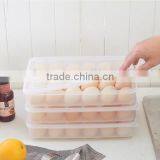 Transparent Plastic Egg Storage Box thumbnail-1