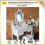 Wholesale Luxury Wooden Bedroom Modern Dressing Table With Mirror thumbnail-2