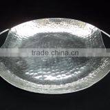 New Design Hammerred Serving Metal Tray thumbnail-1