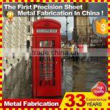 Red English Telephone Booth for Sale New Design thumbnail-3
