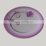 Chinese Style Melamine Plates With Flower Decal thumbnail-1