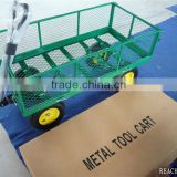 Heavy Duty Garden Tool Wagon with Four Wheels