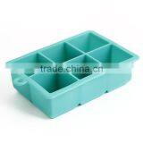 CBU19 Easy Release Silicone Ice Cube Tray Mold With 6 Small Cell thumbnail-5
