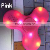 2017 Hot Tri Fidget LED Hand Spinner With Wireless Bluetooth Speaker Stress Reducer thumbnail-5