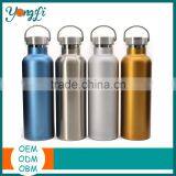 16 oz Stainless Steel Double Walled Vacuum Insulated Metal Water Bottle Travel thumbnail-2