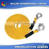 Twisted Tow Rope - Towing Rope With Hooks - Car Recovery Rope - TR30T14X4HA thumbnail-1