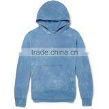 Adult Elastic Cuffs Polar Fleece Stone Washed Hoodie thumbnail-3