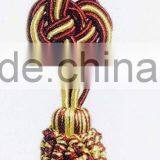 Knot Tassel With Poms