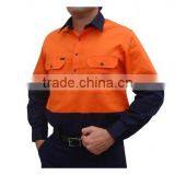 High Visibility Working Uniform Breathable Reflective Safety Workwear Shirts thumbnail-3