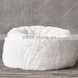 Faux Fur Chair Big Sofa Bed Adult Bean Bag 1 Chair Lounger thumbnail-2