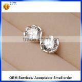 Women Stud Earrings, Cheap Earrings Made in China, Hollow Out Flowers Stud Earrings thumbnail-3