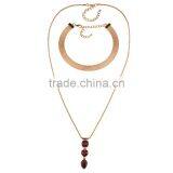 New Design Big Brand ZA Simple Fashion Sweater Long Chain Necklaces thumbnail-4