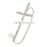 Mix Alloy Leaf Charms Chian Bracelet Antique Silver Charm Chain Link Bracelet Women Tassle Bracelets thumbnail-4