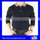 Wholesale Custom Polyester/cotton Men's Short Sleeve Polo t Shirt thumbnail-5