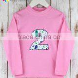 Autumn Latest Tops Designs Girls Smocked Sweater Clothes Knitting for Children's Clothing thumbnail-1