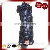 Convertible Stand Collar Stylish Ladies Elegant Long Padding Quilting Jacket For The Winter thumbnail-3