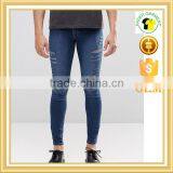 2016 Fashion Skinny Jeans High Quality Distressed Denim Jeans thumbnail-1