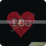 Heart Design Rhinestone Transfer Hot Sale thumbnail-2