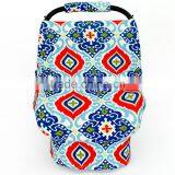 Wholesale Cute Animal Printed Cotton Nursing Baby Car Cover 2pcs Sets thumbnail-2