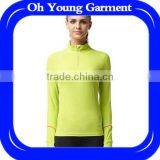 Custom Fashion Design Ladies Long Sleeve Hot Sale Eom Design Design Sports T-shirts Fashion Wear t Shirt for Ladies thumbnail-1