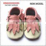 Wholesale Genuine Leather Baby Girl Shoes Moccasins thumbnail-1