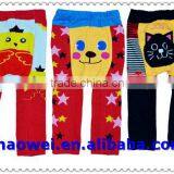 Baby Combed Cotton Tights, Colorful Cotton Knit Baby Tights Baby Pantyhose thumbnail-1