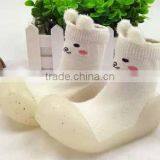 Anti-slide TPR Sole Baby Socks, Cotton Sock Shoes for Baby thumbnail-2
