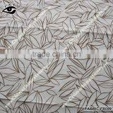 Simple Leaf Printed Fabric Linen Fabric thumbnail-1