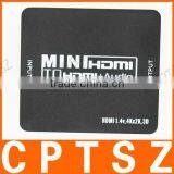 Mini HDMI 1.4 to HDMI+Audio Repeater 3D Video & 4Kx2K Audio Extractor Splitter thumbnail-2