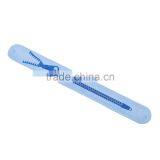 Zipper Artwork Silicone Slap Bracelet Hand Snap Band Promotional Energy Bracelet thumbnail-2