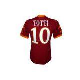 Wholesale Italian Football Club AS Roma Totti 10 2011 Home Away Soccer Shirt Shirts thumbnail-1