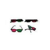 Customed Durable Red Green 3d Anaglyph Plastic Glasses For Movie Game Vision thumbnail-1