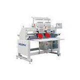 Servo Motor Computerised Embroidery Machine , Multi Needle Embroidery Machine
