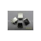 1000BASE Network RJ45 Connectors with PBT Black Housing front and back pin