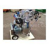 High Efficiency Food Grade Twin Buckets Portable Milking Machine With CE Approved thumbnail-1