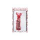 Perfume Organza Fabric Drawstring Pouch Silkscrren , Cool Drawstring Bags thumbnail-1