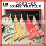 Fashion Design Plain Printed Cotton Tea/kitchen Towel thumbnail-1