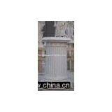 Marble Pedestal, Carved Marble Pedestal, Stone Pedestal, Granite Pedestal thumbnail-1