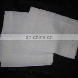 100% Pure Linen Napkins White Color With Hand Hemstitch