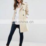 Wholesale Lady Overcoat Dust Jacket Women Long Duster Coat thumbnail-1