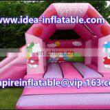 Inflatable Kitty Jumping House With Slide ID-CB084