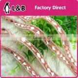Fashion Decorative Rhinestone/glass Stone Trim With Glue