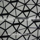 New Fashion Plain/solid Burnout Silk Rayon Velvet Fabric